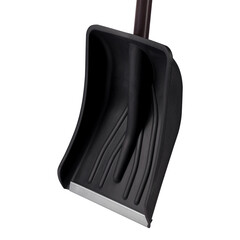 Лопата снеговая автомобильная Павловская Заря полипропилен с металлическим черенком 890х365 мм (156259) - фото 3