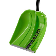 Лопата снеговая Инструм-Агро Тибет полипропилен с алюминиевым черенком 1440х410 мм (100183) - фото 3