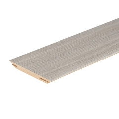 Доборная планка телескопическая Квадро 20 120х10х2060 мм финишпленка дуб дымчатый (1 шт.) - фото 1