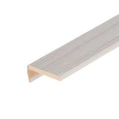 Наличник телескопический Квадро 20 70х8х2140 мм финишпленка дуб дымчатый прямой (1 шт.) - фото 1