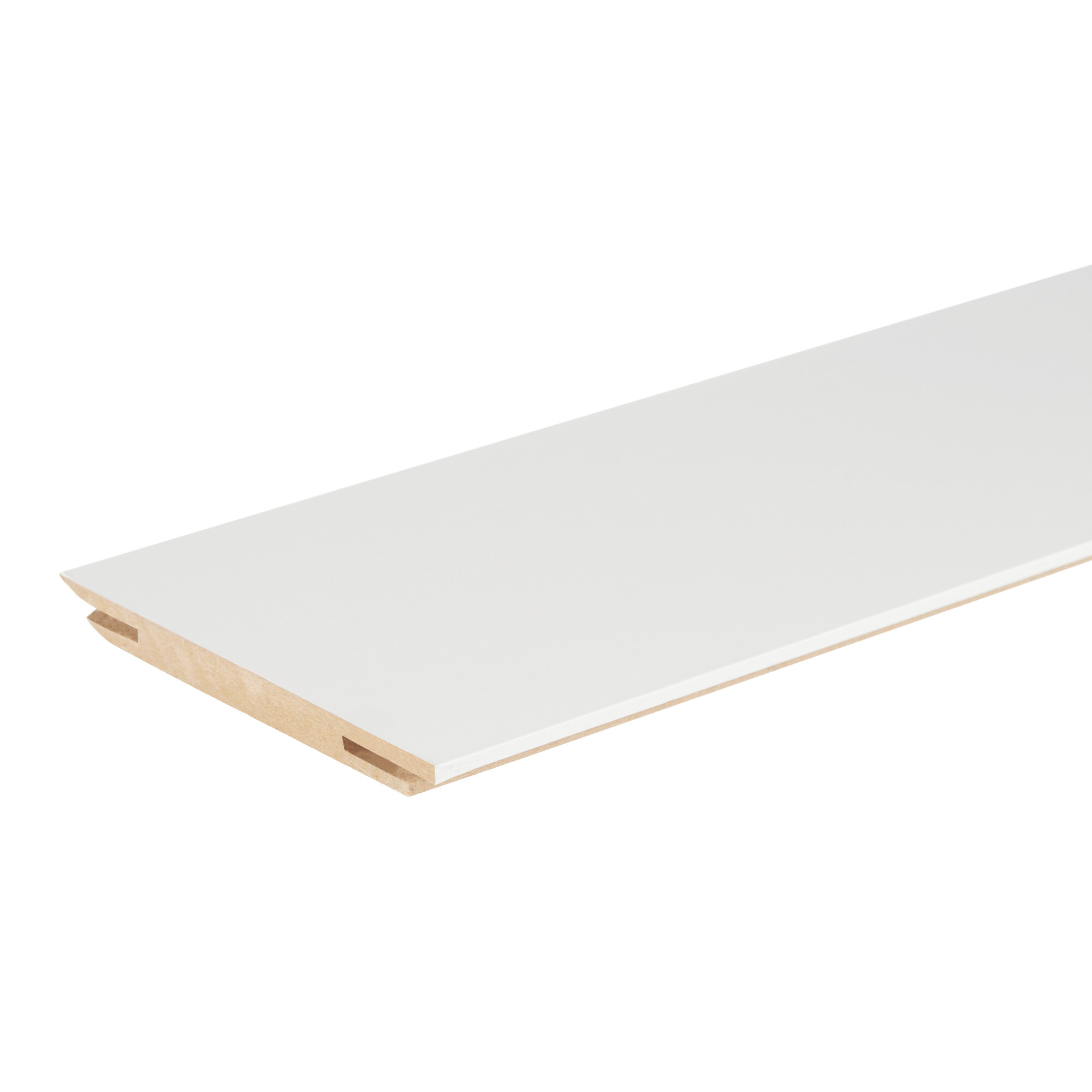 Доборная планка телескопическая Классик 02 120х10х2060 мм финишпленка белый шелк (1 шт.)