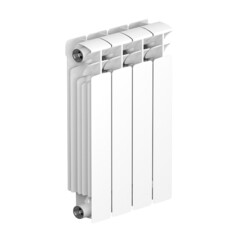Радиатор биметаллический Rifar Base 500 мм 4 секции 1" боковое подключение белый - фото 3