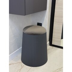 Пуф темно-серый Sheffilton SHT-B23 - фото 5