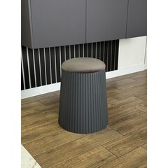 Пуф темно-серый Sheffilton SHT-B23 - фото 6