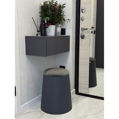 Пуф темно-серый Sheffilton SHT-B23 - фото 2