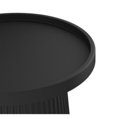 Журнальный столик круглый черный Sheffilton SHT-CT94 - фото 8