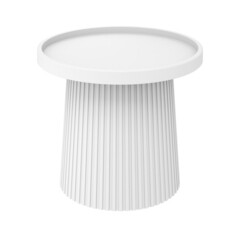 Журнальный столик круглый белый Sheffilton SHT-CT94 - фото 1