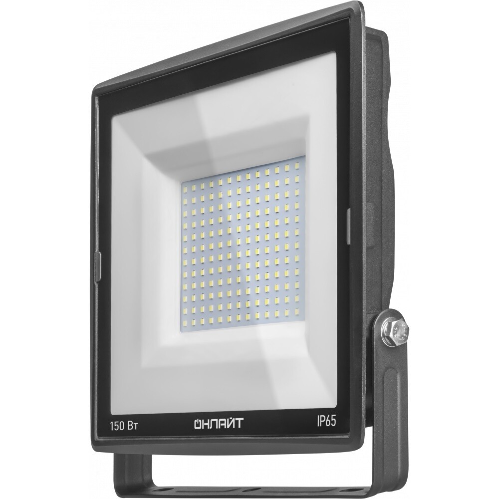 Прожектор светодиодный Онлайт OFL 6500К 150 Вт IP65 черный