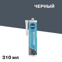 Изображение товара Герметик силиконовый санитарный Kesto № 50 черный 310 мл