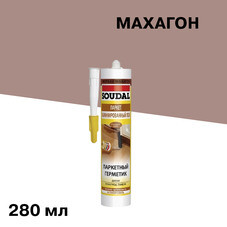 Герметик акриловый для дерева и паркета Soudal махагон 280 мл