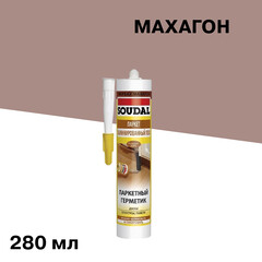 Герметик акриловый для дерева и паркета Soudal махагон 280 мл
