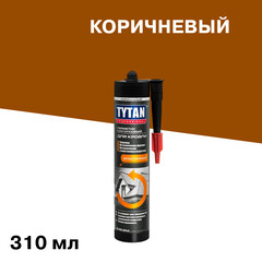 Герметик кровельный каучуковый Tytan Professional коричневый 310 мл - фото 1