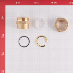 Муфта Stahlmann IWS EasyFix 20 мм х 3/4 ВР(г) для гофрированных труб - фото 2