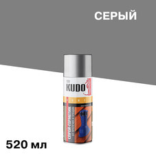 Герметик кровельный аэрозольный каучуковый Kudo Home серый 520 мл