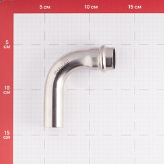 Угол VALTEC (VTi.950.I.002222) 90° 22 мм ВН нержавеющая сталь - фото 2