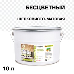 Эко-лазурь Dusberg Balance для дерева бесцветная шелковисто-матовая 10 л - фото 1