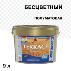 Изображение товара Масло Eskaro Terrace Aqua для террас бесцветное 9 л