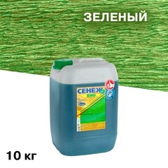 Антисептик Сенеж Био экологичный для дерева биозащитный 10 кг зеленый - фото 1