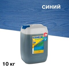 Антисептик Сенеж невымываемый для дерева биозащитный 10 кг зеленый - фото 1