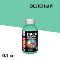 Изображение товара Колер паста Dali зеленая 0,1 кг