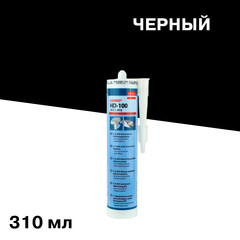 Герметик силиконовый антикоррозионный Cosmofen HD-100.412 черный 310 мл - фото 1