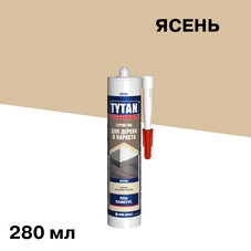 Герметик акриловый для дерева и паркета Tytan Professional ясень 280 мл
