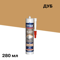 Герметик акриловый для дерева и паркета Tytan Professional дуб 280 мл