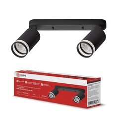 Спот IN HOME НПБ GU10 24 Вт черный IP20 (4690612045610) - фото 4