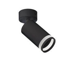 Спот IN HOME НПБ GU10 24 Вт черный IP20 (4690612045573)