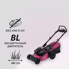 Газонокосилка аккумуляторная КМ АТОМ 36 В 460 мм без АКБ и ЗУ (CL-183BL) - фото 1
