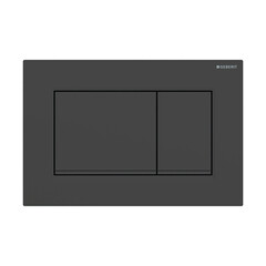 Клавиша смыва для инсталляций Geberit Sigma черная матовая (115.883.16.1) - фото 1