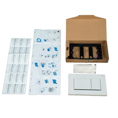 Клавиша смыва для инсталляций Geberit Sigma черная матовая (115.883.16.1) - фото 4