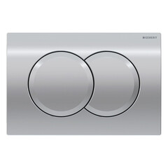 Клавиша смыва для инсталляций Geberit Delta 01 хром глянцевый (115.107.21.1) - фото 1