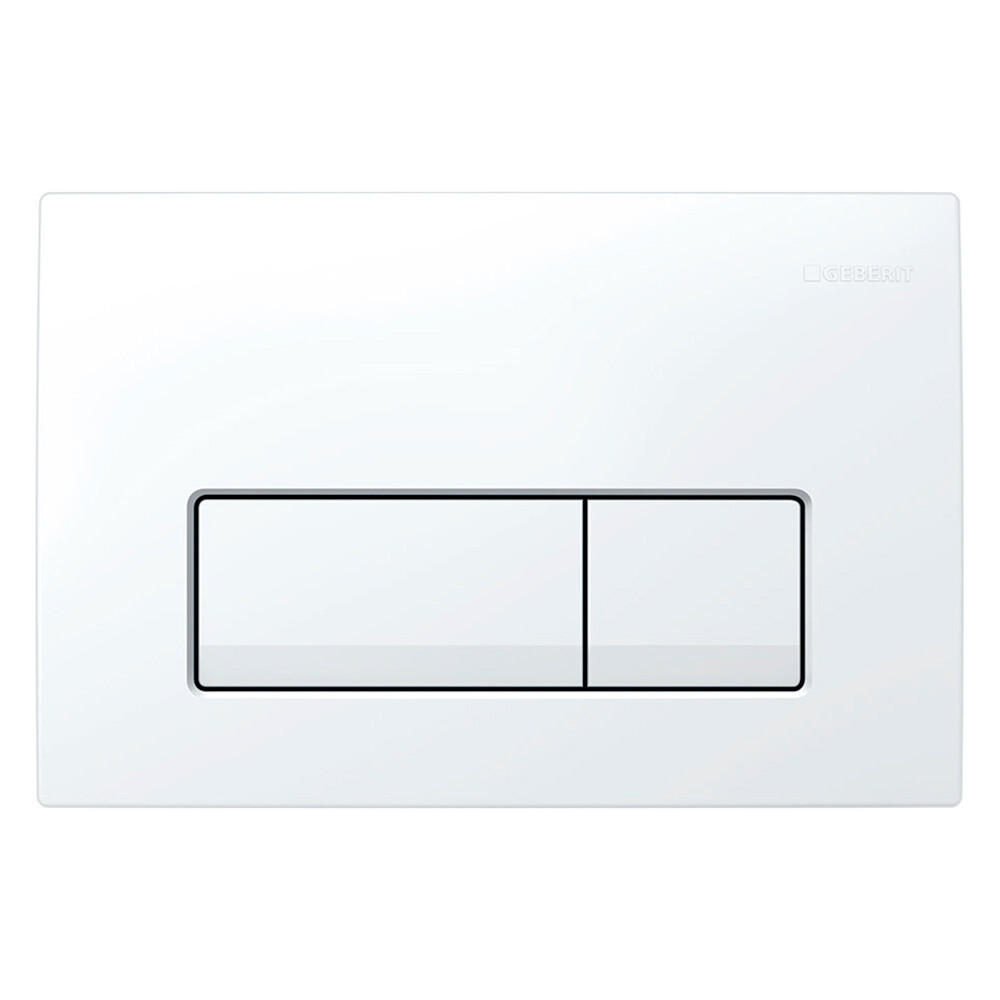 Клавиша смыва для инсталляций Geberit Delta альпийский белый (115.119.11.1)