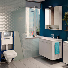 Клавиша смыва для инсталляций Geberit Delta альпийский белый (115.119.11.1) - фото 3