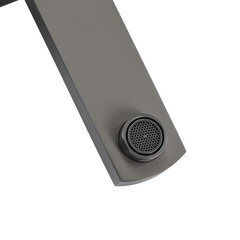 Душевая система Tokito Rain с верхним душем с лейкой с изливом графит (TOK-RAI-1027GM) - фото 9