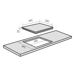 Варочная панель индукционная MBS PI-604 4 конфорки черная - фото 3