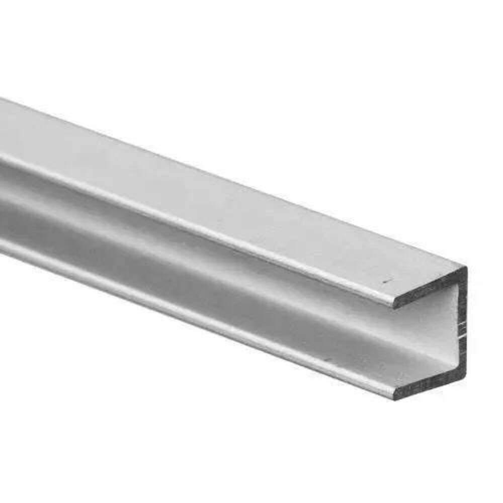 

Планка торцевая серебристая матовая 600х6 мм, Серебро