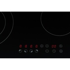 Варочная панель электрическая MBS PE-602 4 конфорки черная - фото 5