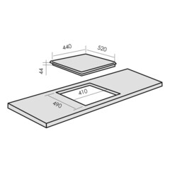 Варочная панель электрическая MBS PE-453BL 3 конфорки черная - фото 8