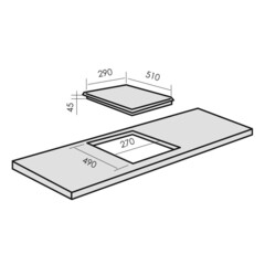 Варочная панель электрическая MBS PE-305BL 2 конфорки черная - фото 7