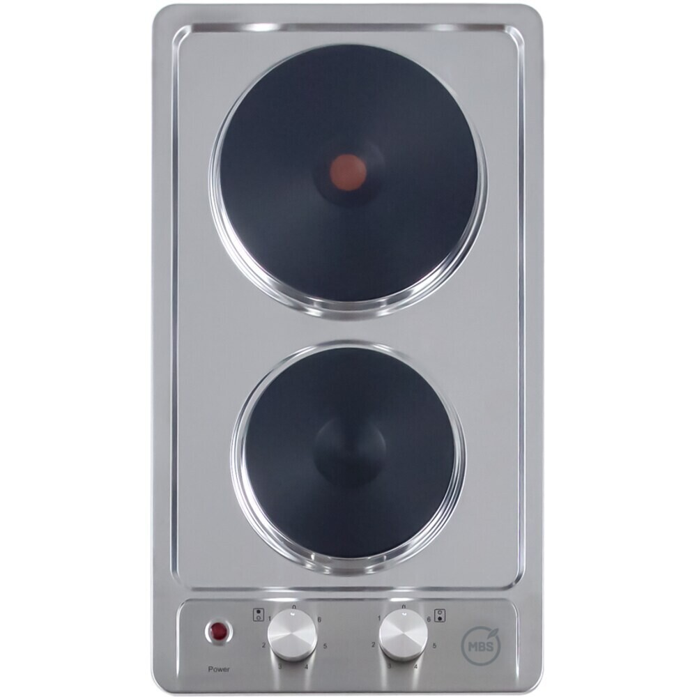 Изображение товара Электрическая варочная панель MBS PE-303 2 конфорки сталь