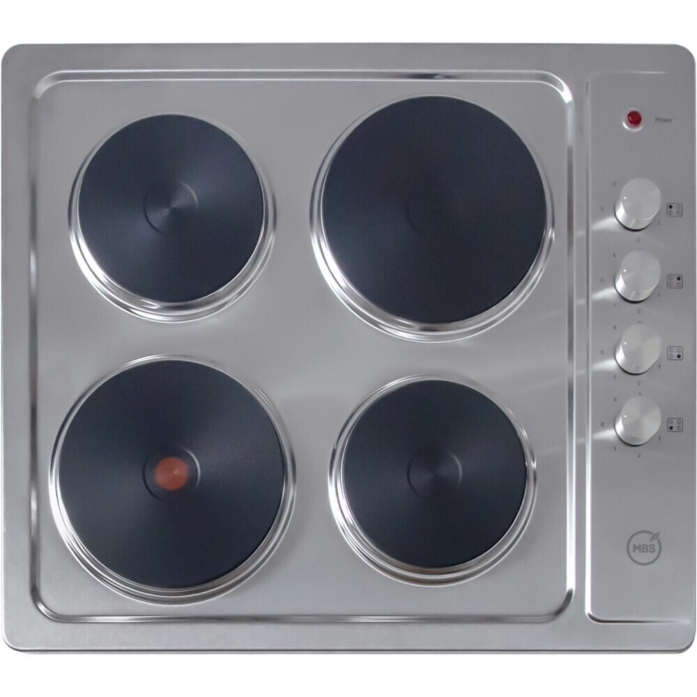 Варочная панель электрическая MBS PE-610 4 конфорки сталь