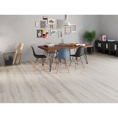 Ламинат 33 класс Эггер Хоум дуб тосколано светлый 1,994 кв.м 8 мм с фаской влагостойкий - фото 2