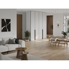 Ламинат 33 класс Эггер Хоум дуб патока 1,994 кв.м 8 мм с фаской влагостойкий - фото 4