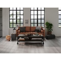 Ламинат 33 класс Эггер Хоум дуб барония серый 1,994 кв.м 8 мм с фаской влагостойкий - фото 2