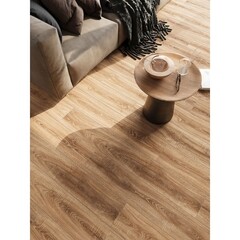 Ламинат 33 класс Эггер Хоум дуб тосколано табак 1,745 кв.м 10 мм с фаской влагостойкий - фото 5