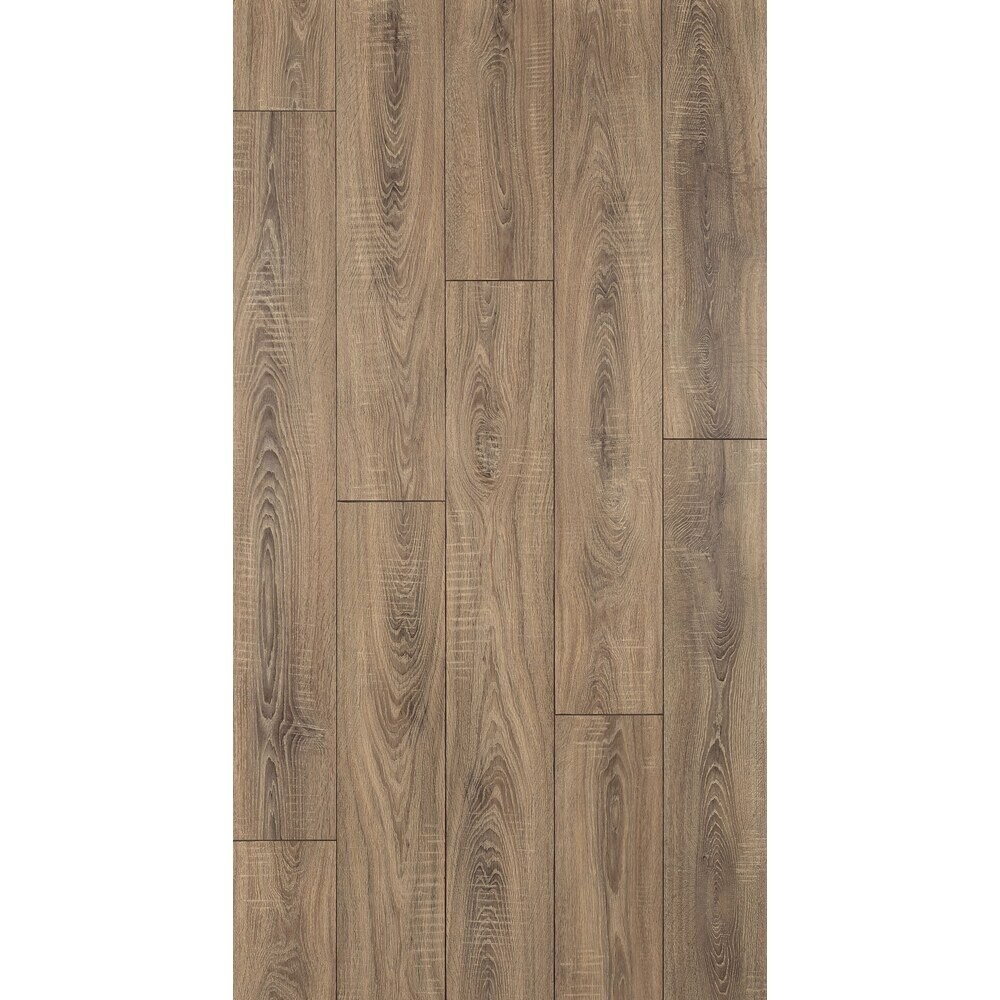 Ламинат 33 класс Эггер Хоум дуб тосколано табак 1,745 кв.м 10 мм с фаской влагостойкий