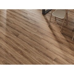 Ламинат 33 класс Эггер Хоум дуб тосколано табак 1,745 кв.м 10 мм с фаской влагостойкий - фото 2