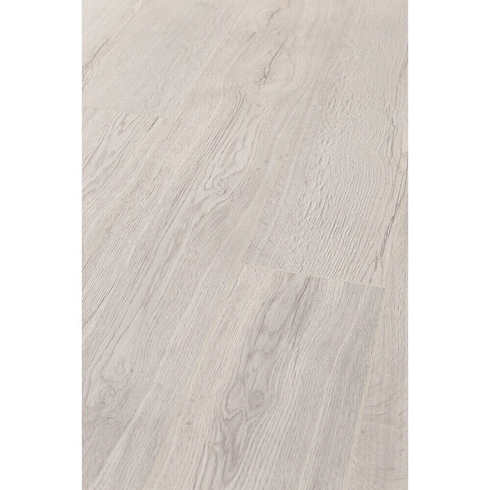 Изображение товара Ламинат 33 класс Эггер Хоум дуб элва серый влагостойкий 1,745 м2 10 мм с фаской